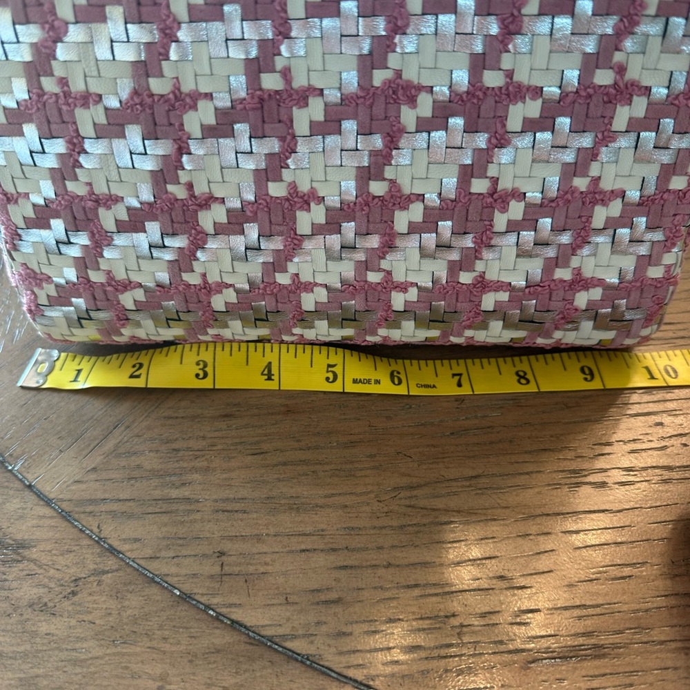 Lady Dior Woven Pink Tweed Medium - Picture 7 of 9